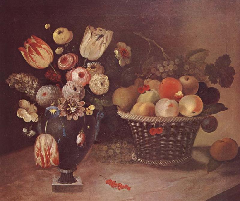 William Buelow Gould Flowers and Fruit Sweden oil painting art